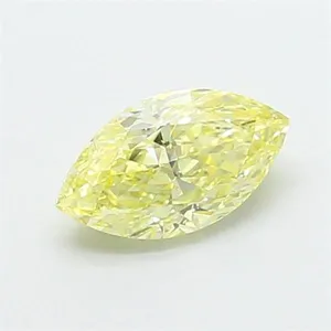 1.01ct MARQUISE Fancy Intense Yellow SI2 Coloured Lab diamond