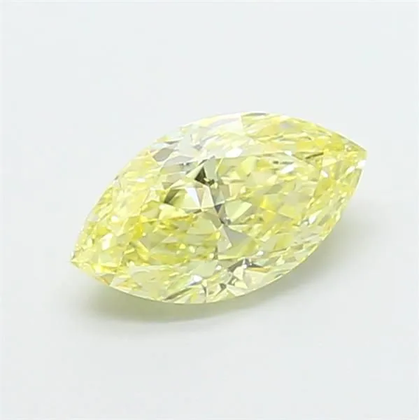 1.01ct MARQUISE Fancy Intense Yellow SI2 Coloured Lab diamond