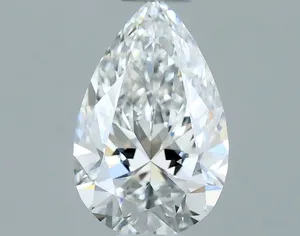 0.34ct PEAR E VVS1 Natural diamond