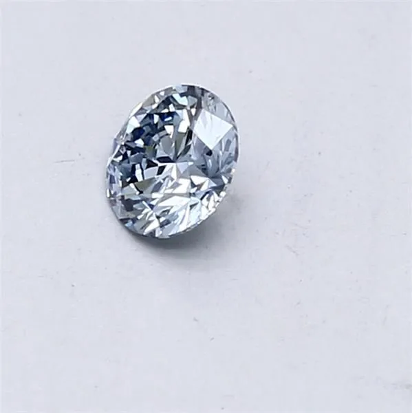 0.31ct ROUND Fancy Intense Blue VS2 Coloured Lab diamond