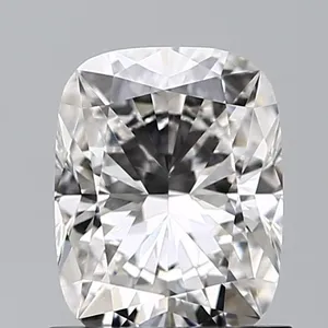 1ct CUSHION E VVS2 Lab diamond