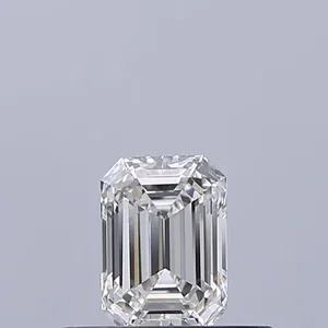 0.32ct EMERALD F VVS1 Natural diamond