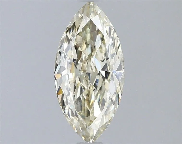 1.05ct MARQUISE Fancy Light Yellow VS2 Coloured Lab diamond
