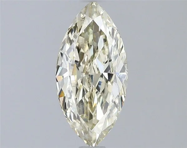1.05ct MARQUISE Fancy Light Yellow VS2 Coloured Lab diamond