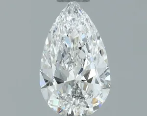 0.4ct PEAR F VVS2 Natural diamond
