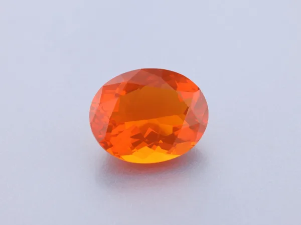 1.83ct Orange Opal, Oval cut gemstone