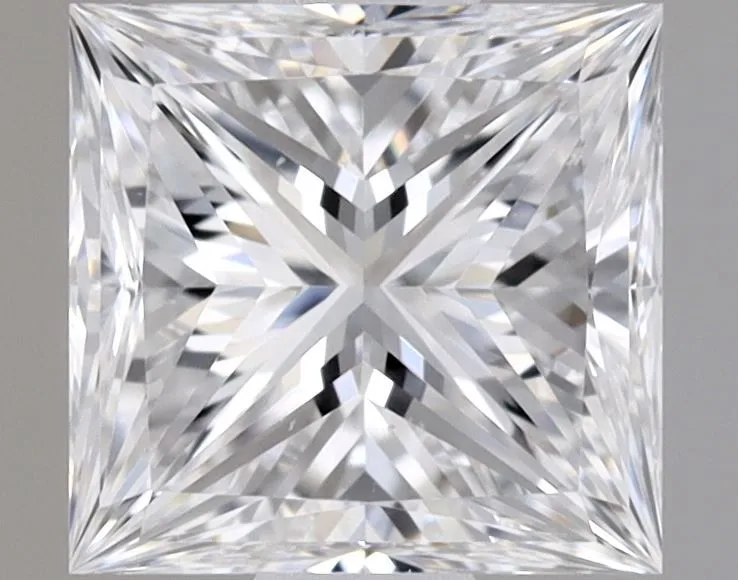 0.69ct PRINCESS D VS2 Natural diamond