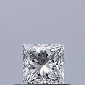 0.4ct PRINCESS D VVS1 Natural diamond