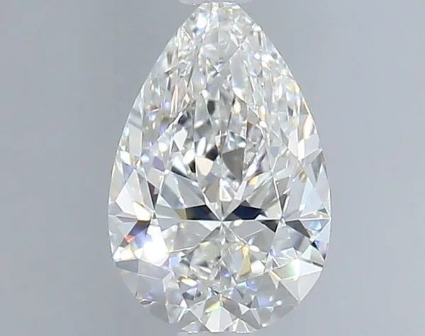 0.5ct PEAR F VS2 Natural diamond