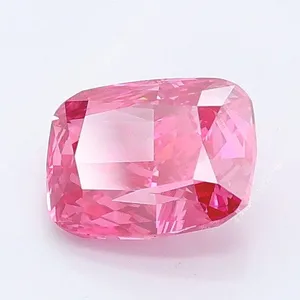 1.06ct CUSHION Fancy Vivid Pink VS1 Coloured Lab diamond