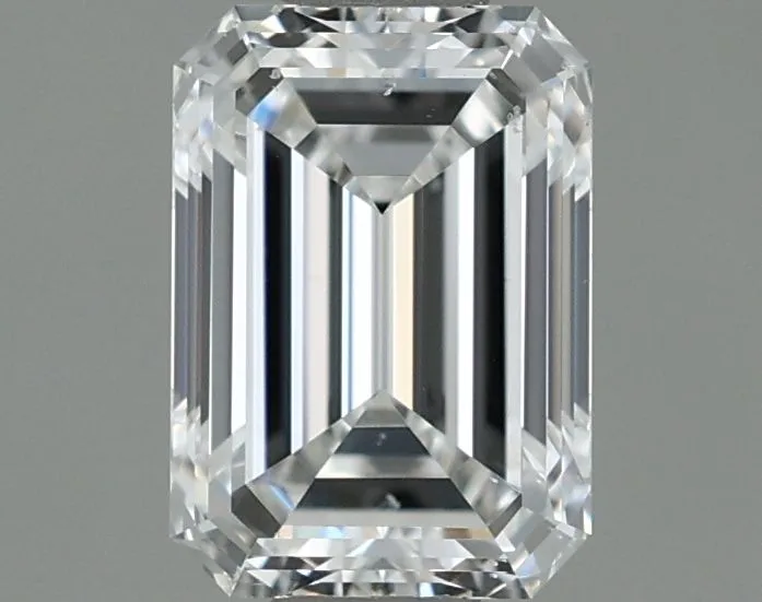 0.70ct EMERALD F SI1 Natural diamond
