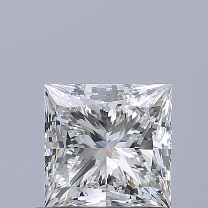 0.70ct PRINCESS F VVS2 Natural diamond