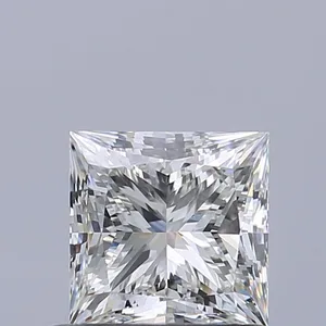 0.7ct PRINCESS F VVS2 Natural diamond