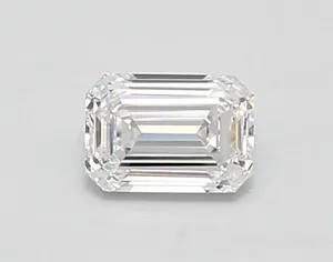 0.61ct EMERALD D IF Lab diamond