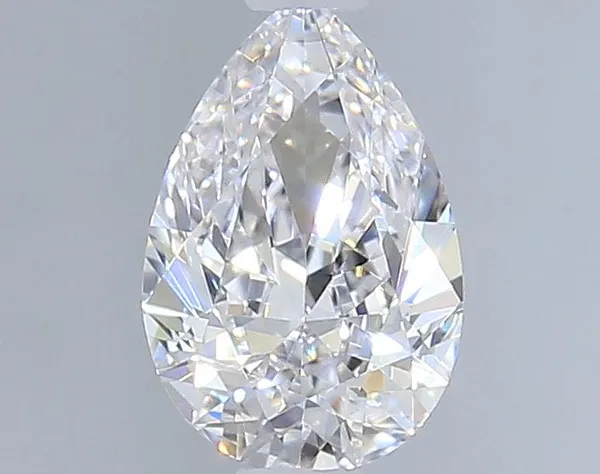 0.4ct PEAR D VVS1 Natural diamond