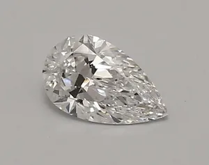 0.66ct PEAR D VVS2 Lab diamond