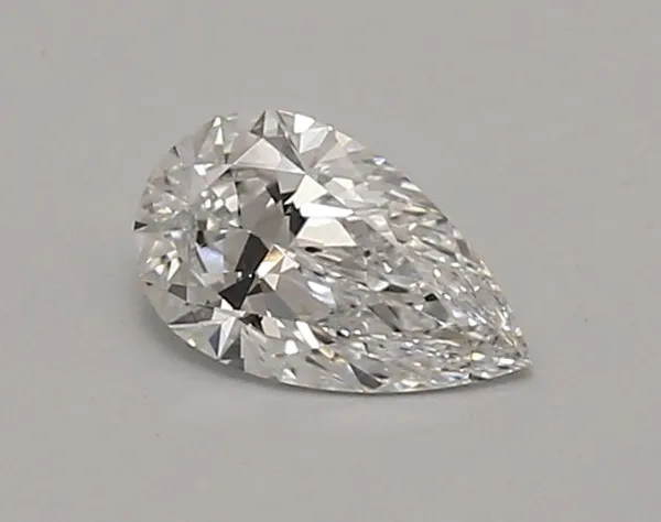 0.66ct PEAR D VVS2 Lab diamond