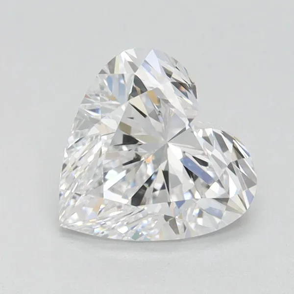 1.08ct HEART F VVS1 Lab diamond