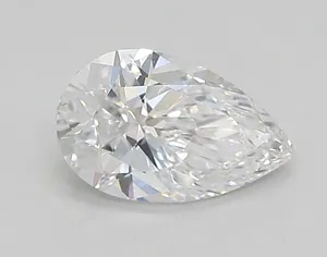 0.76ct PEAR D VVS1 Lab diamond