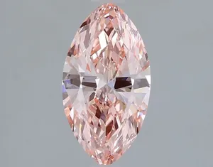 1.07ct MARQUISE Fancy Vivid Pink VVS2 Coloured Lab diamond