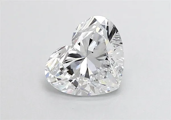 1ct HEART D VS2 Lab diamond