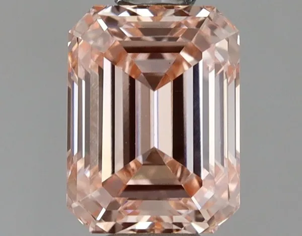 1ct EMERALD Fancy Intense Pink VS1 Coloured Lab diamond