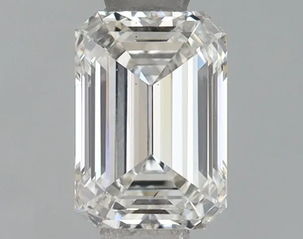 0.73ct EMERALD F VS2 Lab diamond