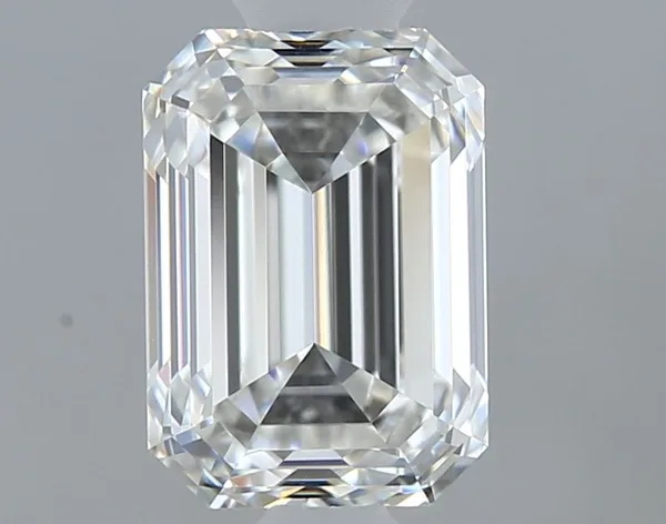 0.7ct EMERALD H VVS1 Natural diamond