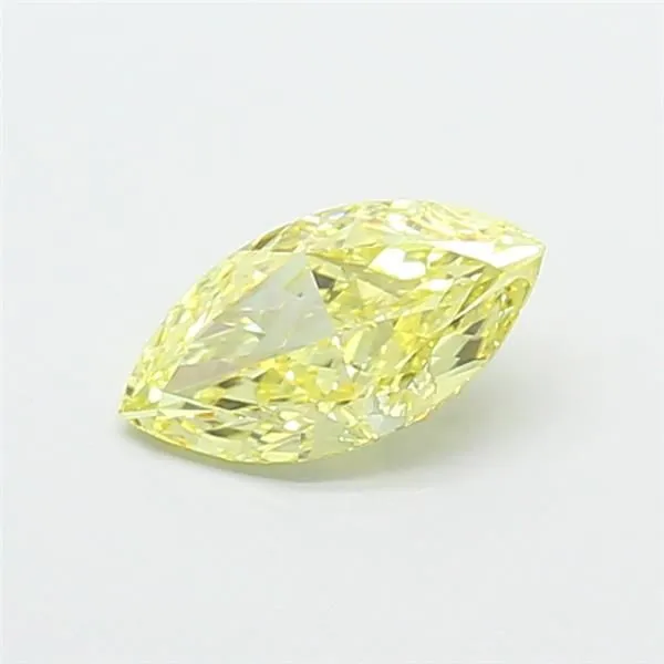 1.01ct MARQUISE Fancy Yellow VS2 Coloured Lab diamond