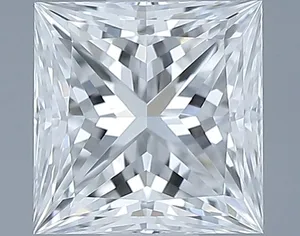 0.51ct PRINCESS D VVS1 Natural diamond