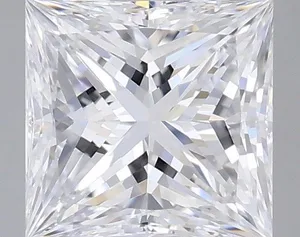 0.5ct PRINCESS D IF Natural diamond