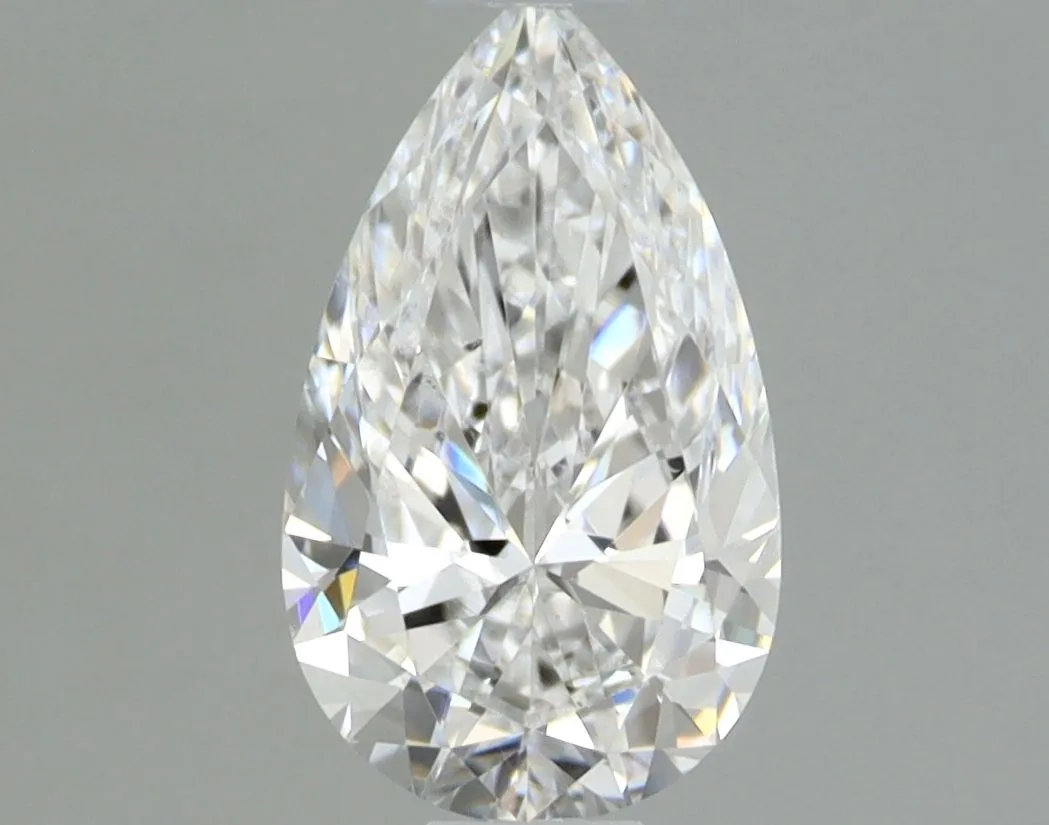 0.50ct PEAR D SI1 Natural diamond