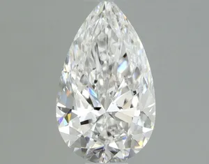 0.5ct PEAR D SI1 Natural diamond