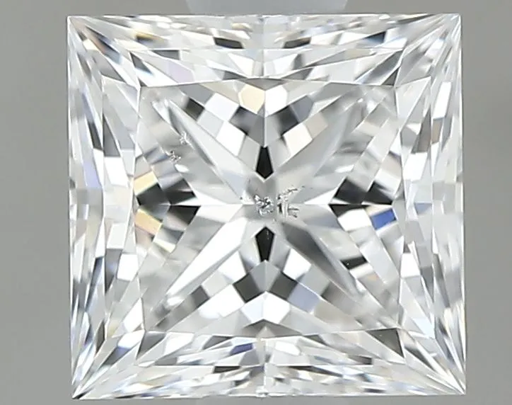 0.90ct PRINCESS E SI2 Natural diamond