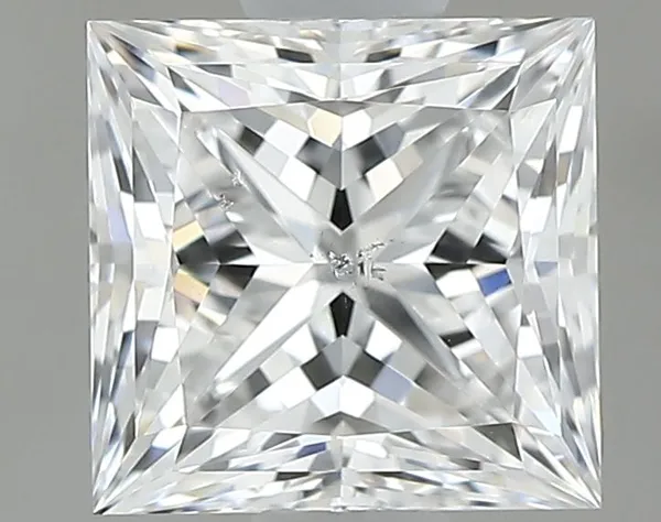 0.9ct PRINCESS E SI2 Natural diamond