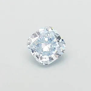 0.61ct CUSHION Fancy Blue VVS2 Coloured Lab diamond