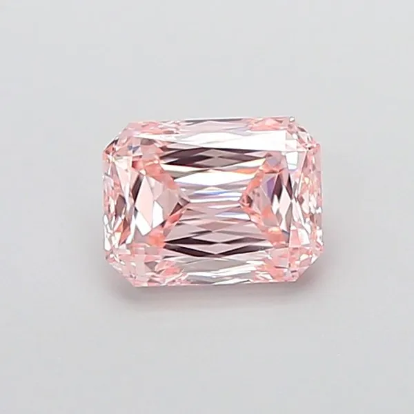1ct RADIANT Fancy Intense Pink VVS2 Coloured Lab diamond