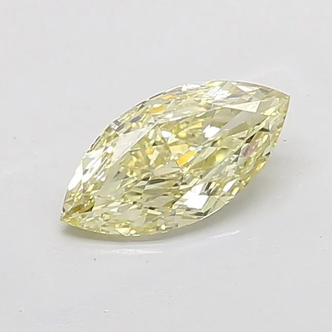 1.47ct MARQUISE Fancy Yellow VVS2 Coloured Lab diamond