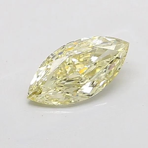 1.47ct MARQUISE Fancy Yellow VVS2 Coloured Lab diamond