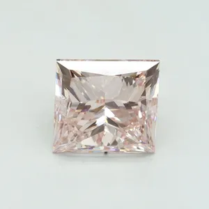 5ct PRINCESS Fancy Intense Pink VS2 Coloured Lab diamond