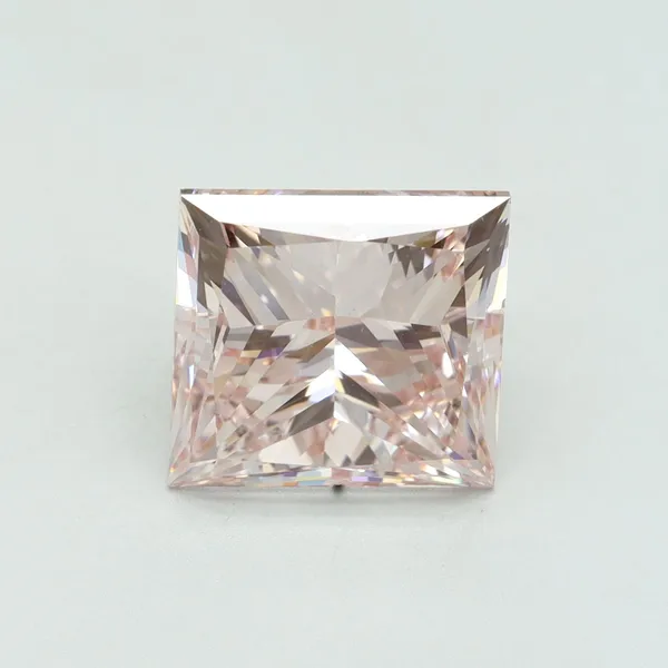 5ct PRINCESS Fancy Intense Pink VS2 Coloured Lab diamond