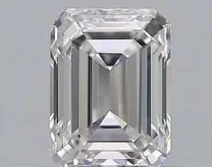 0.4ct EMERALD D VVS2 Natural diamond