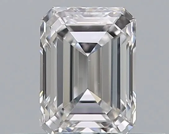 0.4ct EMERALD D VVS2 Natural diamond