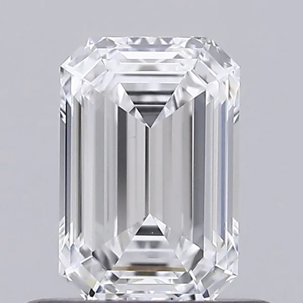 0.55ct EMERALD D VVS1 Lab diamond