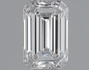 0.33ct EMERALD D VS1 Natural diamond