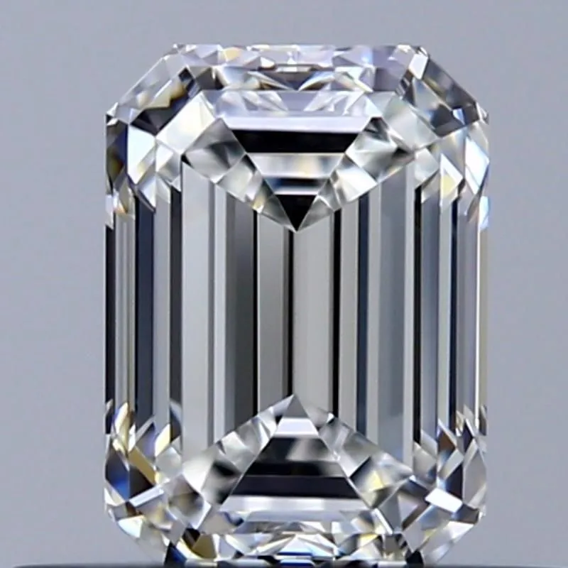 0.53ct EMERALD F VVS1 Natural diamond