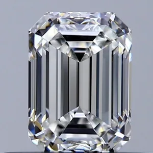 0.53ct EMERALD F VVS1 Natural diamond