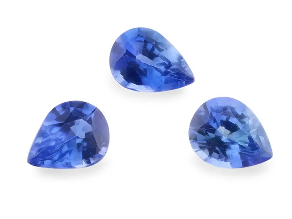 0.62ct Blue Sapphire, Pear Shape cut gemstone