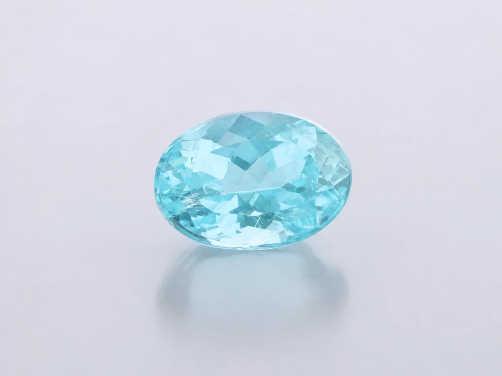 1.39ct Parti Tourmaline, Oval gemstone
