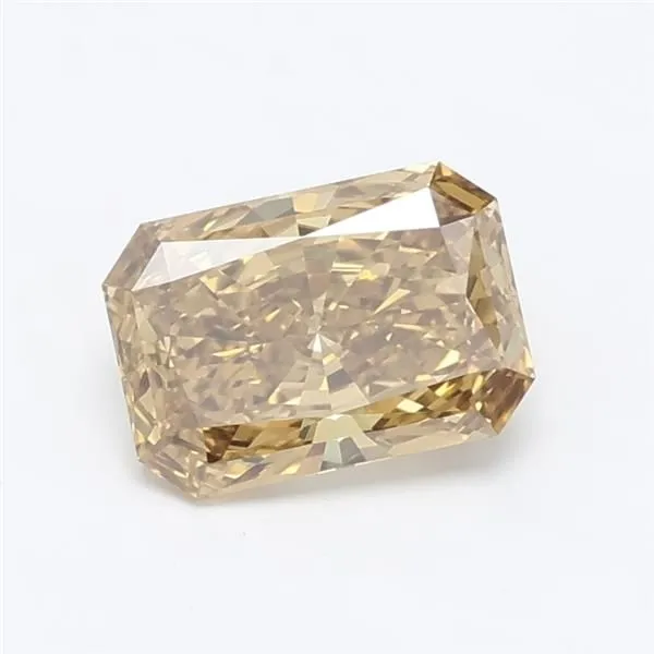 1.02ct RADIANT Fancy Vivid Yellow VVS2 Coloured Lab diamond